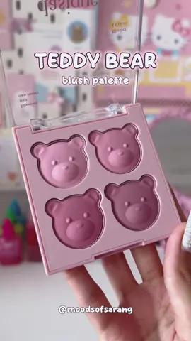 Cutest Bear Makeup #wonyoungism #pink #dasique #kbeauty #makeup #viraltiktok #cutemakeup 