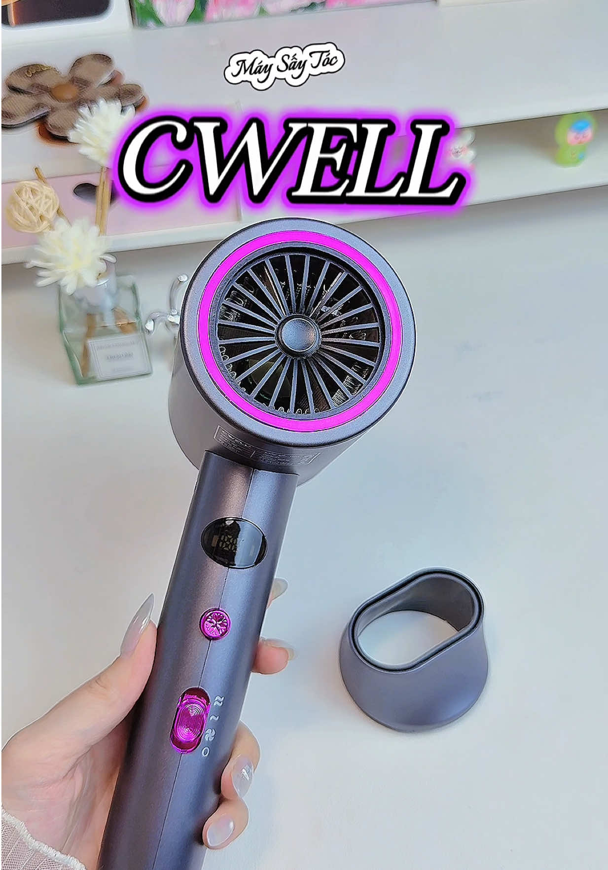 Mùa đông e này là châ.n á.i #MaySayCWELL #TocDepChuanSalon #ReviewCWELL #SayTocKhongXoRoi #CongNgheSayThongMinh 