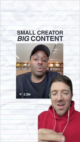 the come-up by @TDrew from July to now needs to be studied.  #contentcreator 