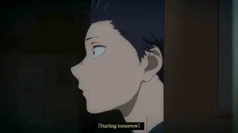 Starting tomorrow. #asilentvoice #shoyaishida #shoukonishimiya #edit #fyp 