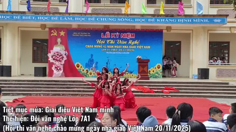 Tiết mục múa: Giai điệu Việt Nam mình | Trường THCS Văn Phú | Hội thi văn nghệ chào mừng ngày nhà giáo Việt Nam 20/11/2025