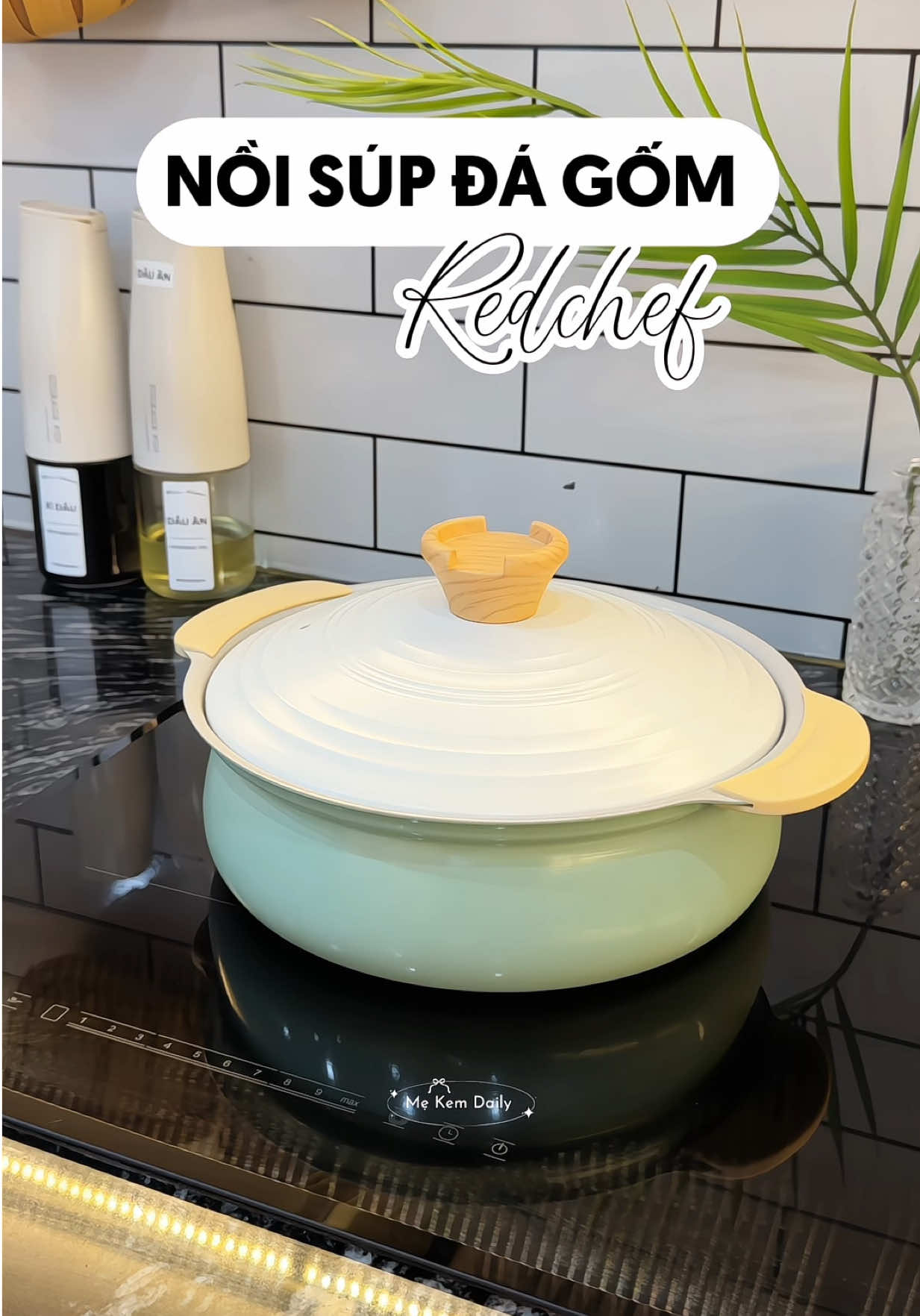 Nay tui tậu được em nồi gốm xinh quá nè 🍃🍲🦐 #mekemdaily #noigom #redchef #unboxing #review 