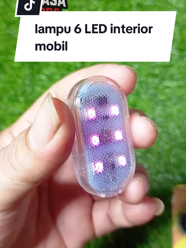 lampu 6 LED interior mobil #gajiansale #promoguncang1111 #lampumobil #lampuled #lampukolong 