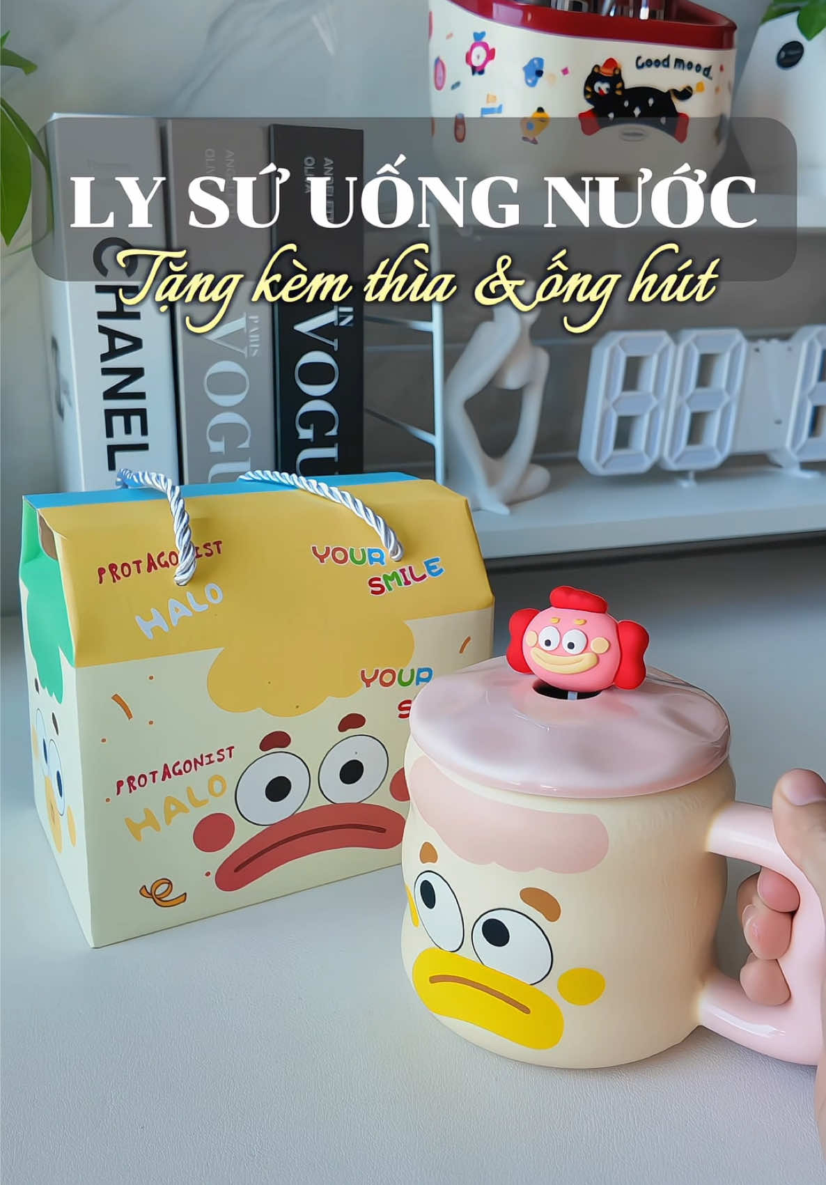 Ly đẹp nên siêng uống nước lắm 😆 #lyuongnuoc #cocsu #lysu 