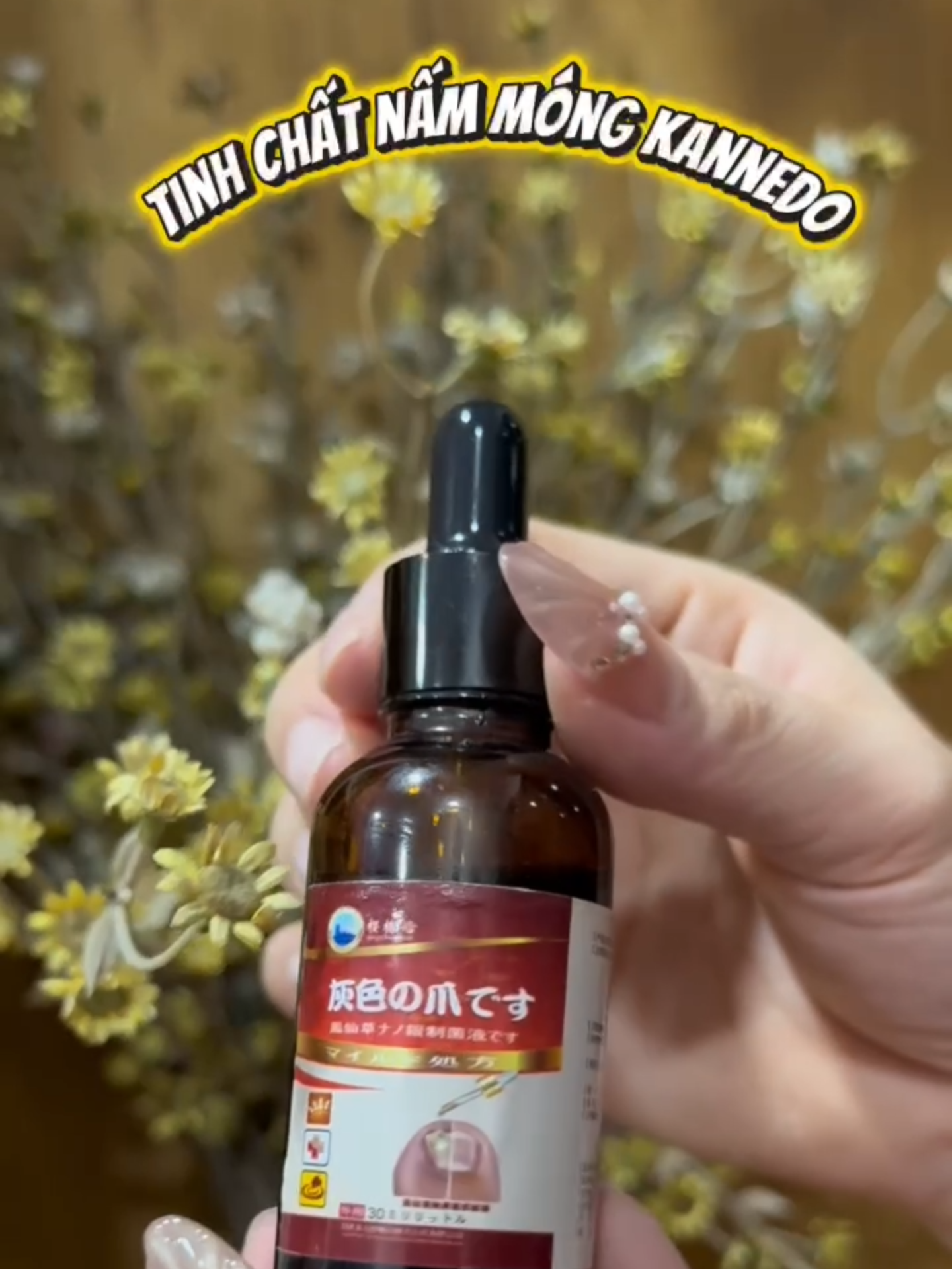 TINH CHẤT THẢO MỘC XỬ NẤM MÓNG NHẬT BẢN KANNEDO 30ML, PHỤC HỒI MÓNG TAY CHÂN, DƯỠNG MÓNG #nammong #nammongtay #nammongchan  #serumnammong #Tinhchatnammong #kannedo #serumkannedo #nammongkanedo