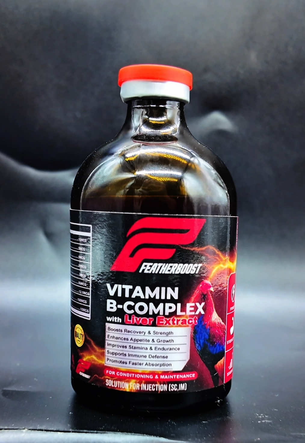 Pag hindi na nag le-level up ang gana at sigla… dito na papasok ang tunay na boost. Featherboost B-Complex with Liver Extract support para sa mas ganado, mas active, at mas consistent na performance. #Featherboost #GamefowlSupport #DailyBoost #BComplex #PerformanceSupport
