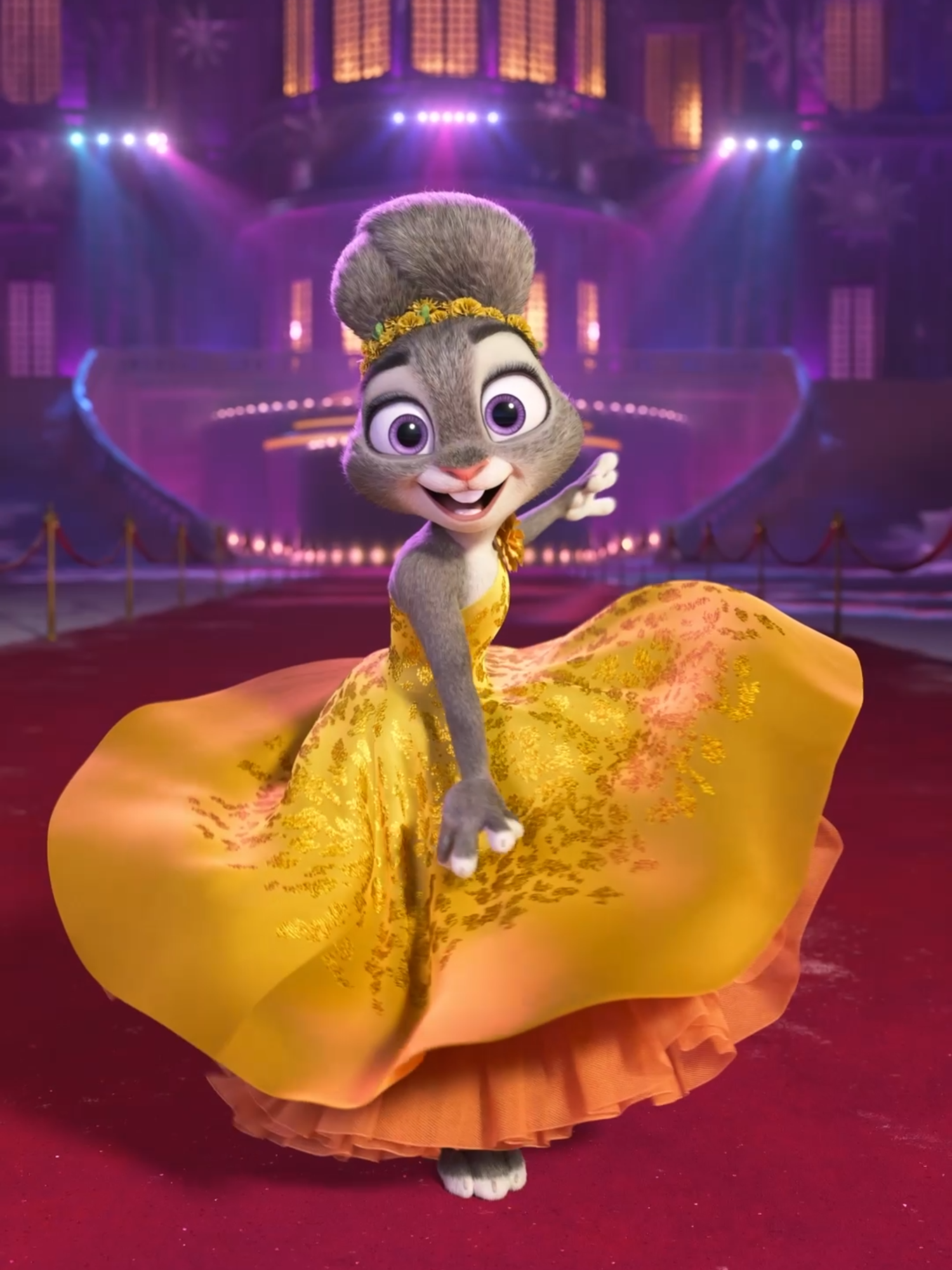 La nostra Judy Hopps è pronta per l'anteprima italiana di #Zootropolis2!  🐰 #Disney #davedere