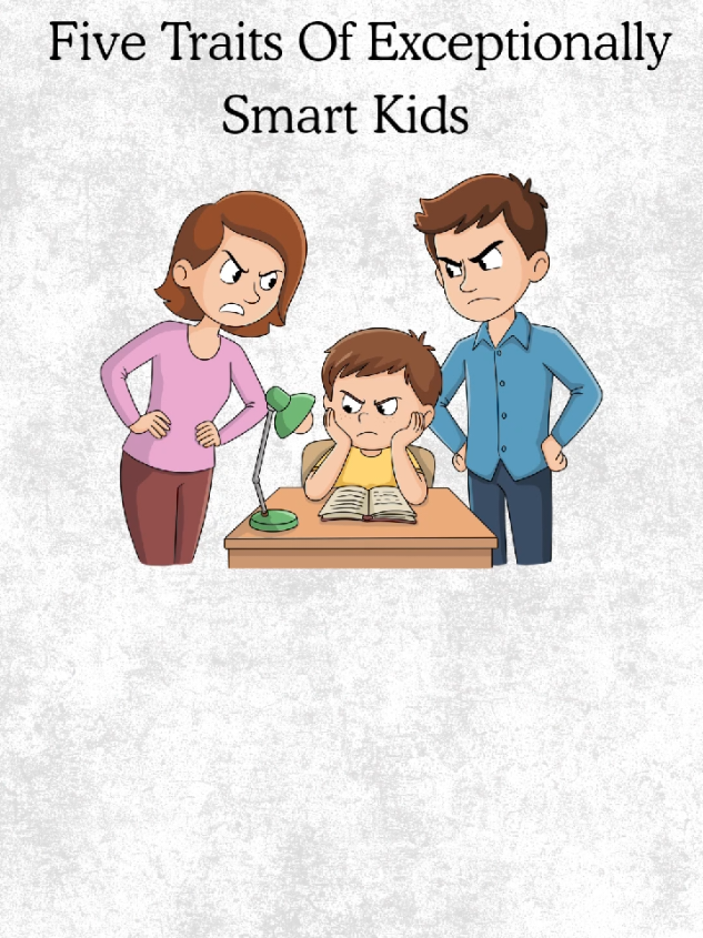 5 Traits Of Exceptionally Smart kids. #psychology #parenting #kids 