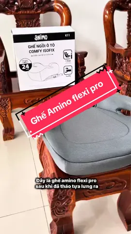 Ghế ô tô Amino flexi pro cho bé 3 tuổi trở lên#gheantoanchobe #aminoflexipro #gheisofix #phukienoto #ongchumelaixe 