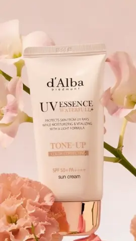 Sunscreen but make it brightening and flattering  d’Alba’s Pink Tone-Up Sunscreen brightens without streaks, protects with SPF 50+ PA+++, and blends seamlessly on neutral to cool undertones. 🛒 Check out now! #dAlba #dAlbaPH # #KBeautyFinds #GlowySkin #sunscreen 