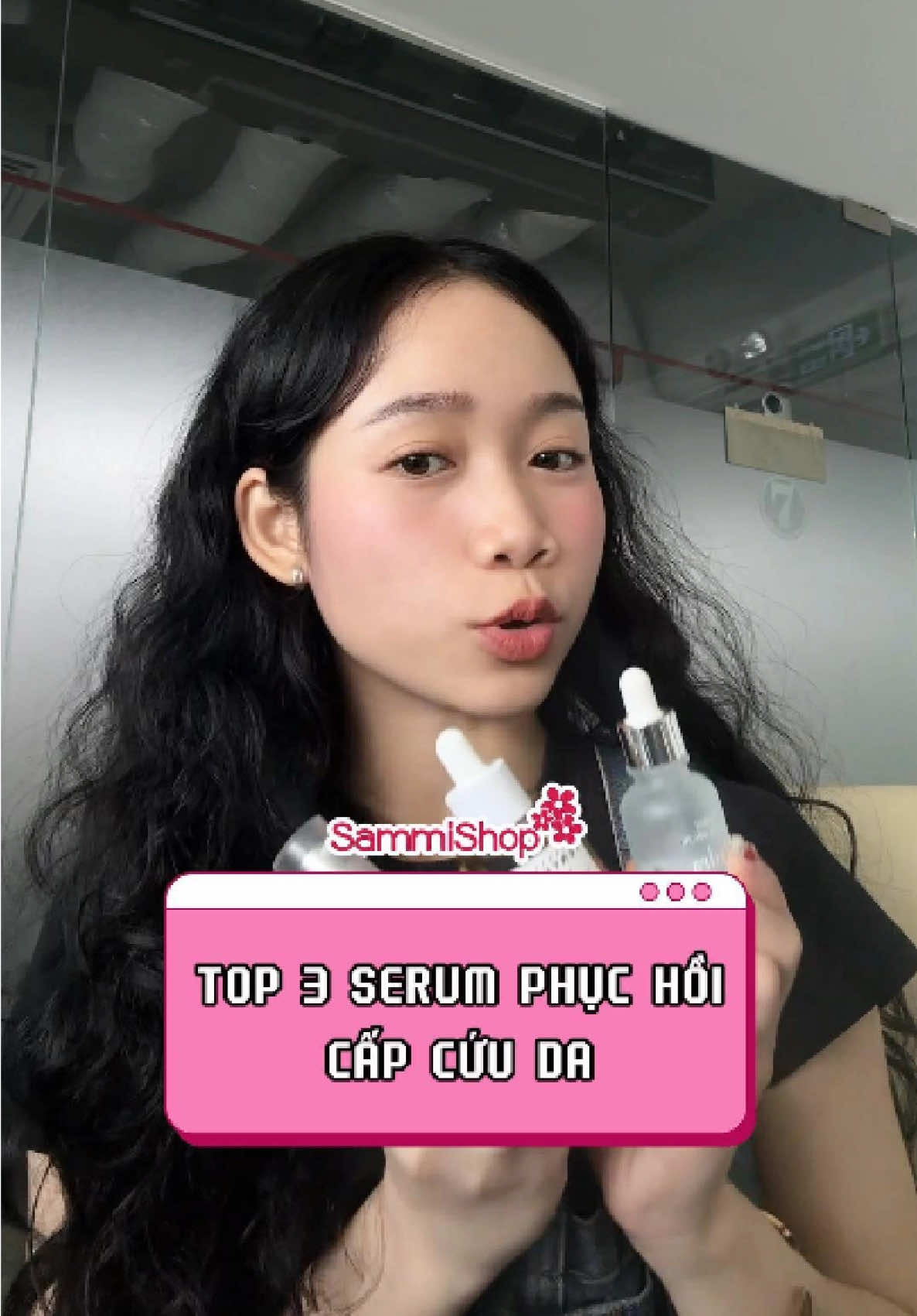 Bà nào cần tìm serum phục hồi thì vào liền clip này nhaaa #sammishop #skincarechinhhang #serumphuchoi #phuchoi 