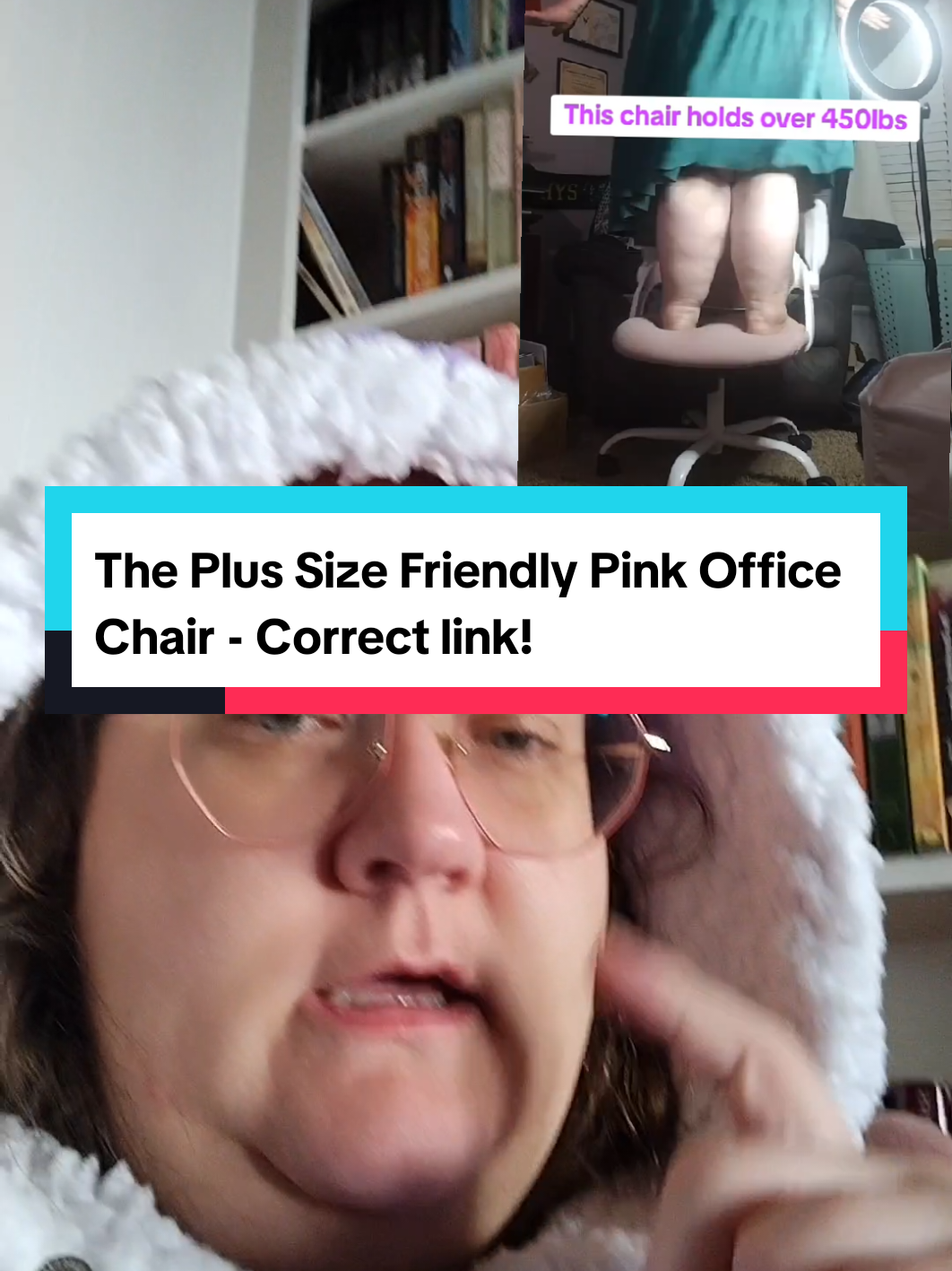 Replying to @thebabiadook This company split the listing and I can't update it 🥲 but here is the right one! #fatlife #plussizechair #bfcm #tiktokshopblackfriday #tiktokshopcybermonday 