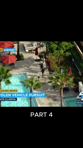Wild, aggressive chase involving 3 reported grand theft auto suspects ends in Santa Clarita-P4