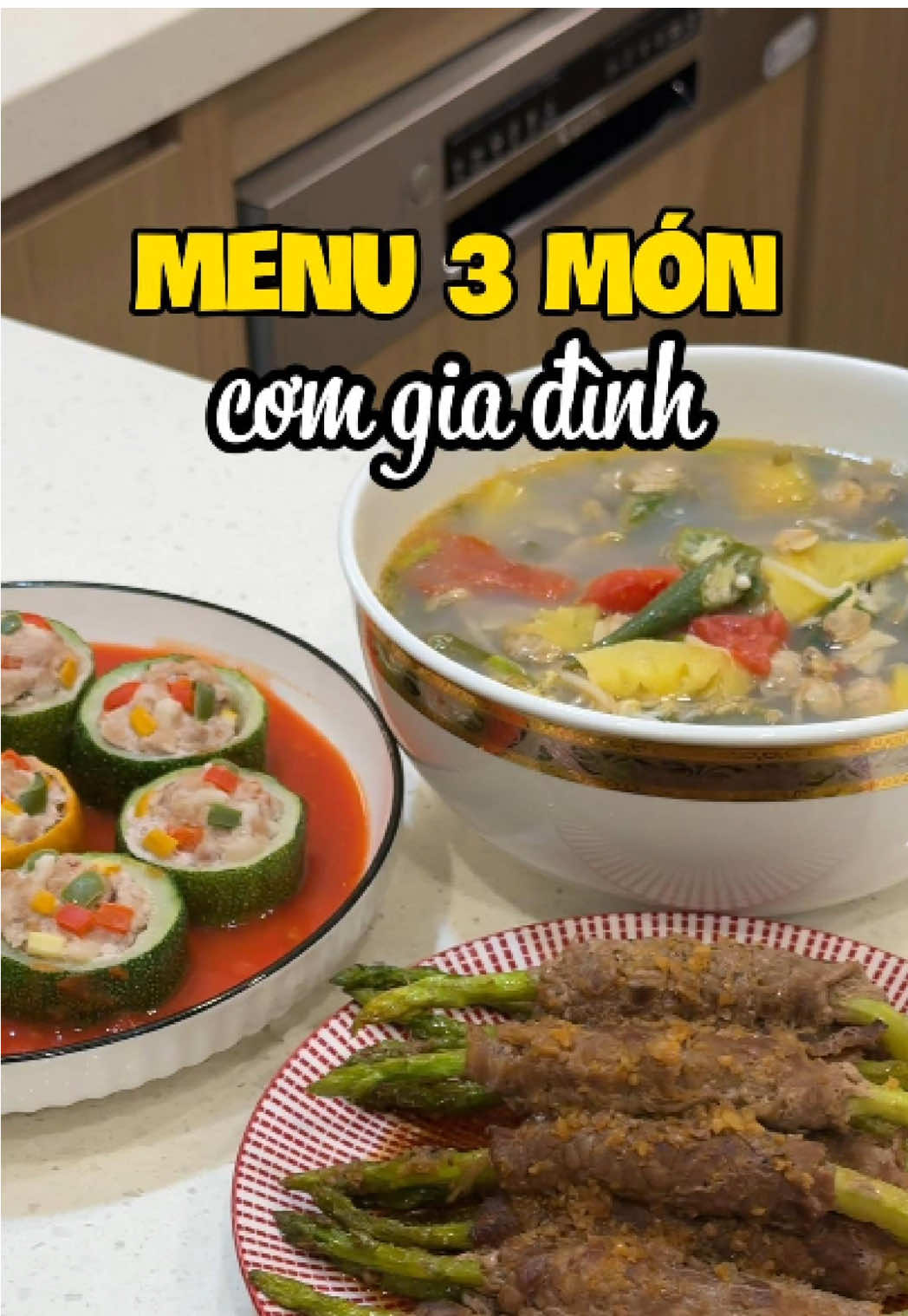 Khai trương bộ nồi mới với 1 mâm cơm nhà 3 món siêu đưa cơm cùng #Minhnhatmasterchef #ElmichChuanChauAu #CeramicElmich #ChamVaoXanh 