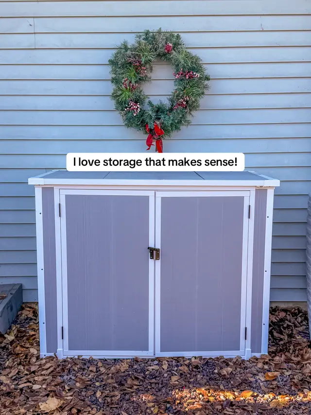 If you need outdoor organization that doesn’t take over your space — this is it! Use code MARTHA5P at checkout 👉🏻 Search: B0F6BNRV8V on Amazon! Discount period: 2025/11/20 01:00 PST — 2026/04/30 23:59 PST Follow @UDPATIO for more patio inspiration and participate in a giveaway every month! #udpatio #upgiveaway #outdoorstorage 