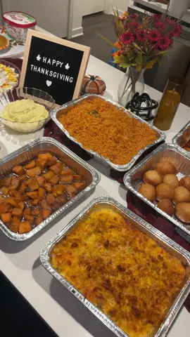 First year hosting thanksgiving and I did my biggest one 😊👩🏾‍🍳