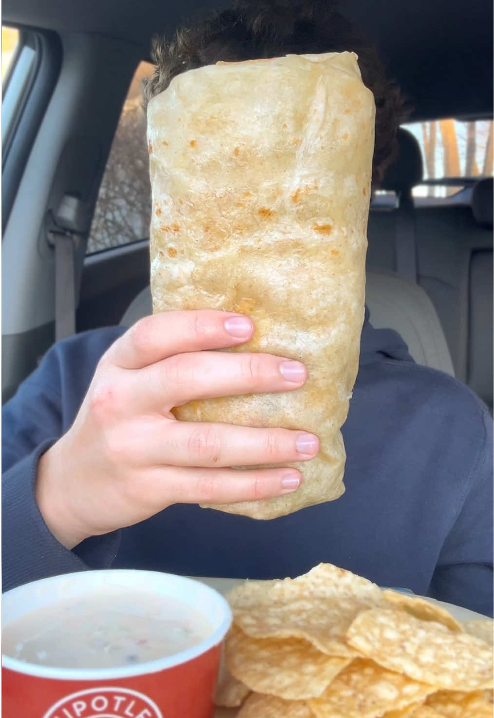 Chipotle 🌯 #chipotle #burrito #mexicanfood #foodasmr #mukbang 