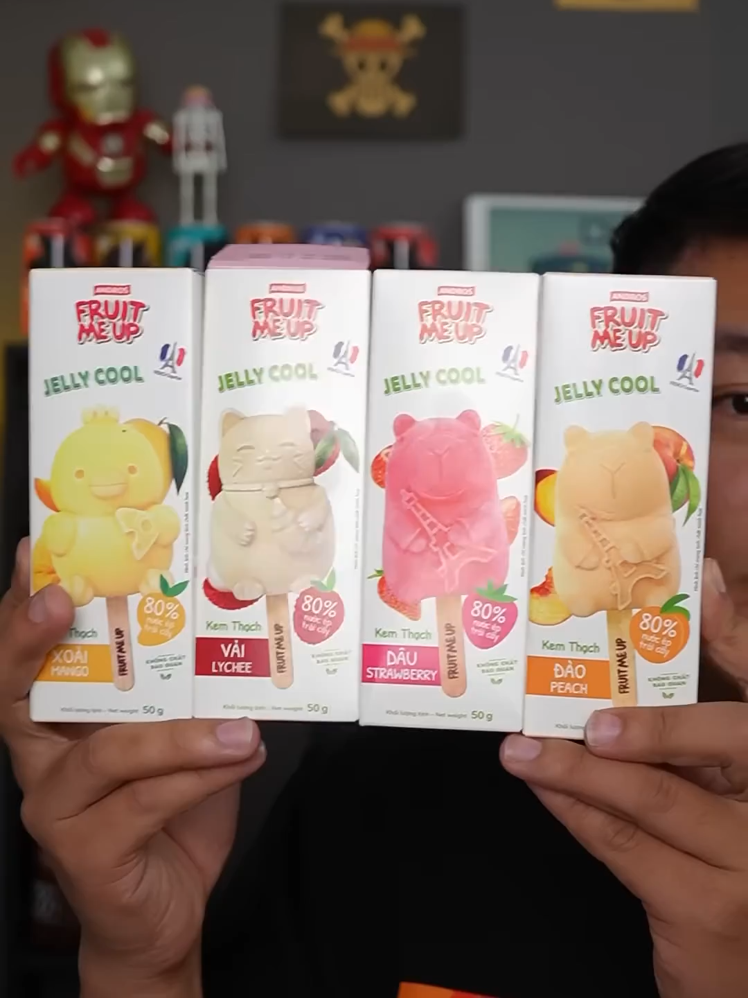 xếp hạng kem thạch I Review Nghiệp Dư#shorts