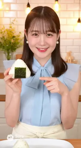 脇でにぎったおにぎり食べてみたい#ai #sora2 #女子アナ #おにぎり #脇