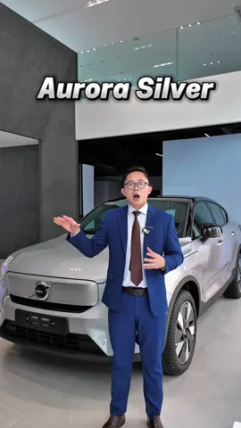 Aurora Silver - Màu bạc ánh tím nhẹ nhàng nhưng không tầm thường #aurorasilver #volvoec40 #ec40 #xc40 #duykhangvolvo 