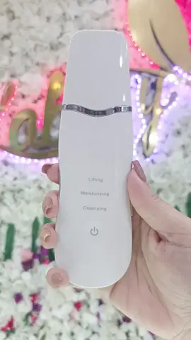 Espátula ultrasónica o peeling ultrasonico  ideal para limpiezas faciales  #cosmetologia #cosmetologyschool #cosmetologa 