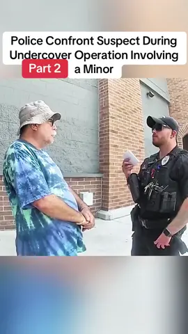 Police Confront Suspect During Undercover Operation Involving a Minor, part 2 #policeofficer #copsoftiktok #bodycam #fyp #copsusa 