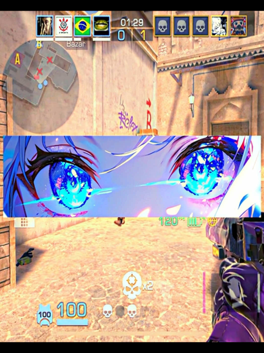 Standoff 2 | Ocean Eyes Edit 🩵✨ . . . . . #standoff2 #so2edit #so2highlights #fpsmobile #fyp 