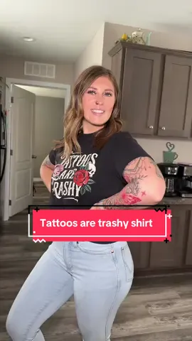 Wish yall would stop being trashy 🤧🗑️ #tattoos #trashy #sarcasm #comfortcolors #tiktokshopblackfriday 