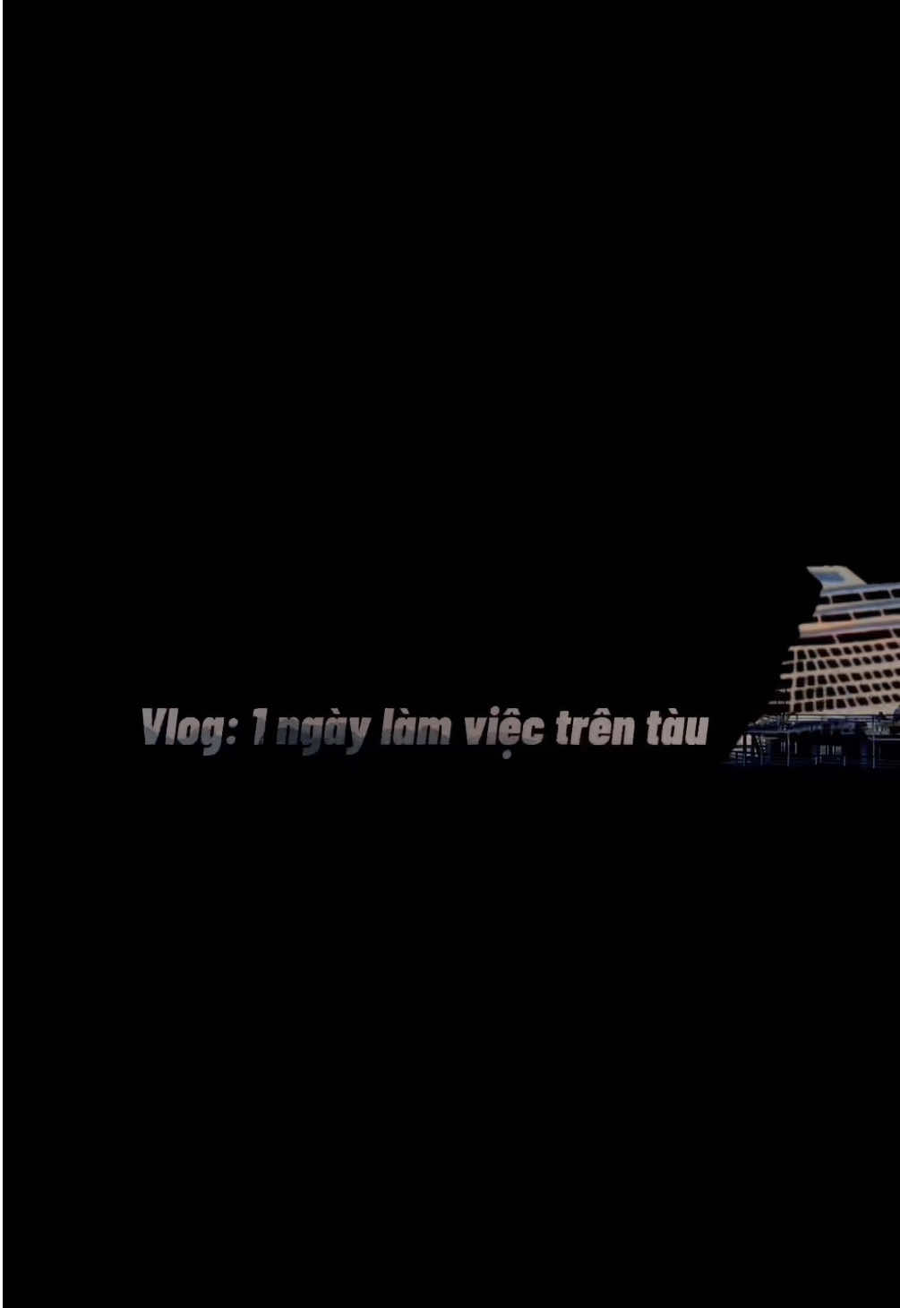 Một ngày làm việc trên tàu 🌊#fyb #motngaycuatoi #viral #CapCut #xuhuong 
