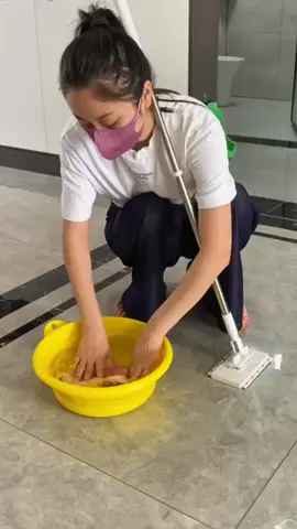 Cây xịn lau với đồ giẻ hay khăn đều đc #caylaunha #caylaumini #vesinhnhacua 