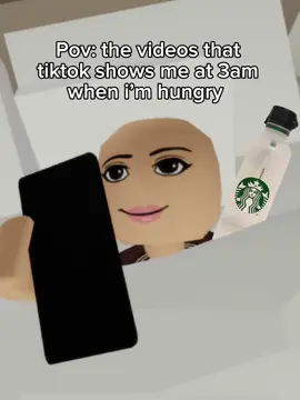 I MEAN WHY WHEN IM HUNGRY 😭 #chxster #robloxfyp #brookhaven #starbucks #popowpartner 