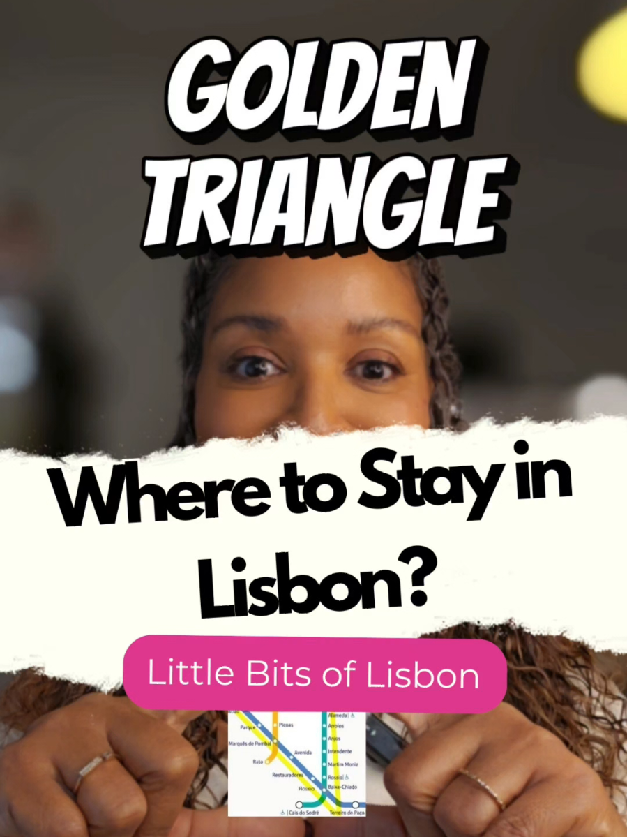 First time in Lisbon? Don’t overthink it! Stay in the Golden Triangle and give yourself the perfect home base. Metro at your doorstep, flat streets under your feet, and the best of the city in every direction. Start here, explore everywhere.   #LittleBitsOfLisbon #LisbonTravelTips #VisitPortugal #LisbonTravel #PortugalTripPlanning 