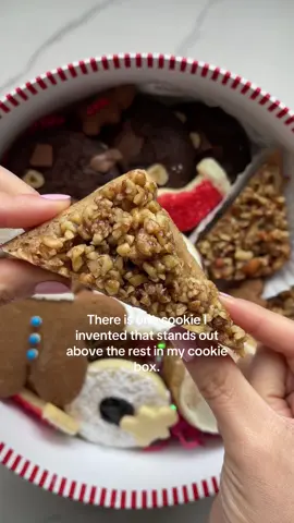 BAKLAVA COOKIE recipe is live! Before my 12 days of Christmas cookies, I have to go back and replay some of the most unique cookies of years past. #baklava #cookiebox #holidaybaking #cookieswap 
