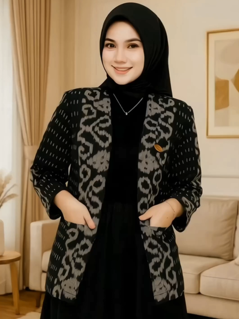 ZM ETNIK - BLAZER TENUN DIAJENG #blazer #tenun #blazeroutfit #lewatberanda #fyppppppppppppppppppppppp 