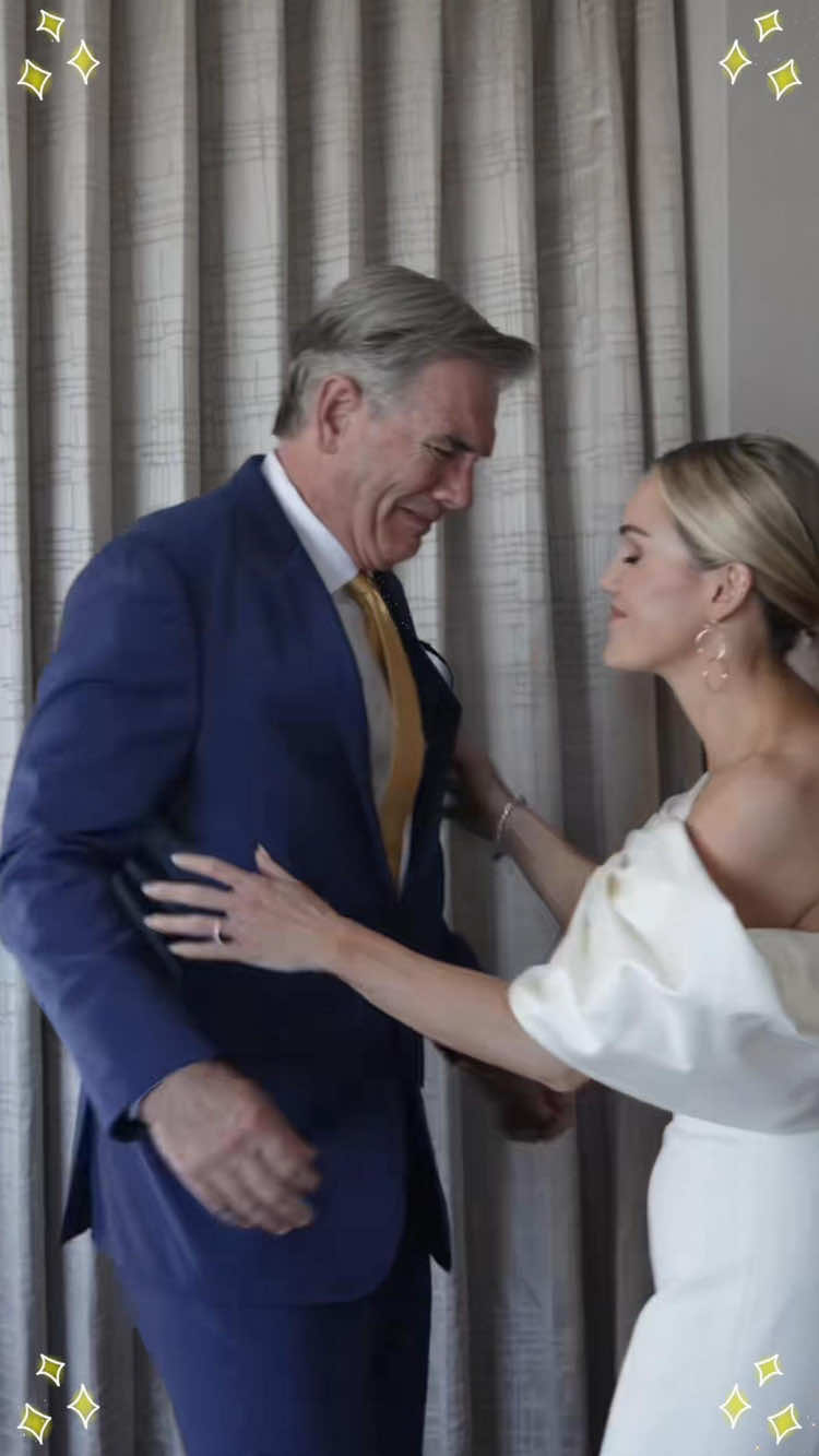 He said he wouldn’t cry… then he saw her walking down the aisle 😭✨#WeddingTears #FatherOfTheBride #HeartMelting #SpecialMoment#TrendingNow