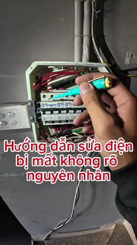 #CapCut  sửa điện bị mất không rõ nguyên nhân #chapdien  #suadien  #thosuadien 