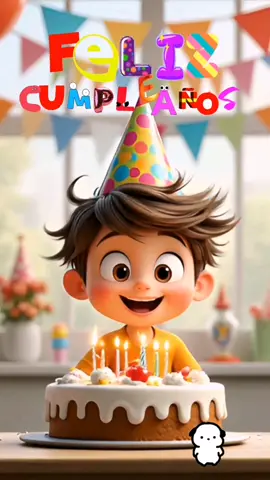 feliz cumpleaños para ti 🎉#fiesta #cumpleaños #parati #niños 