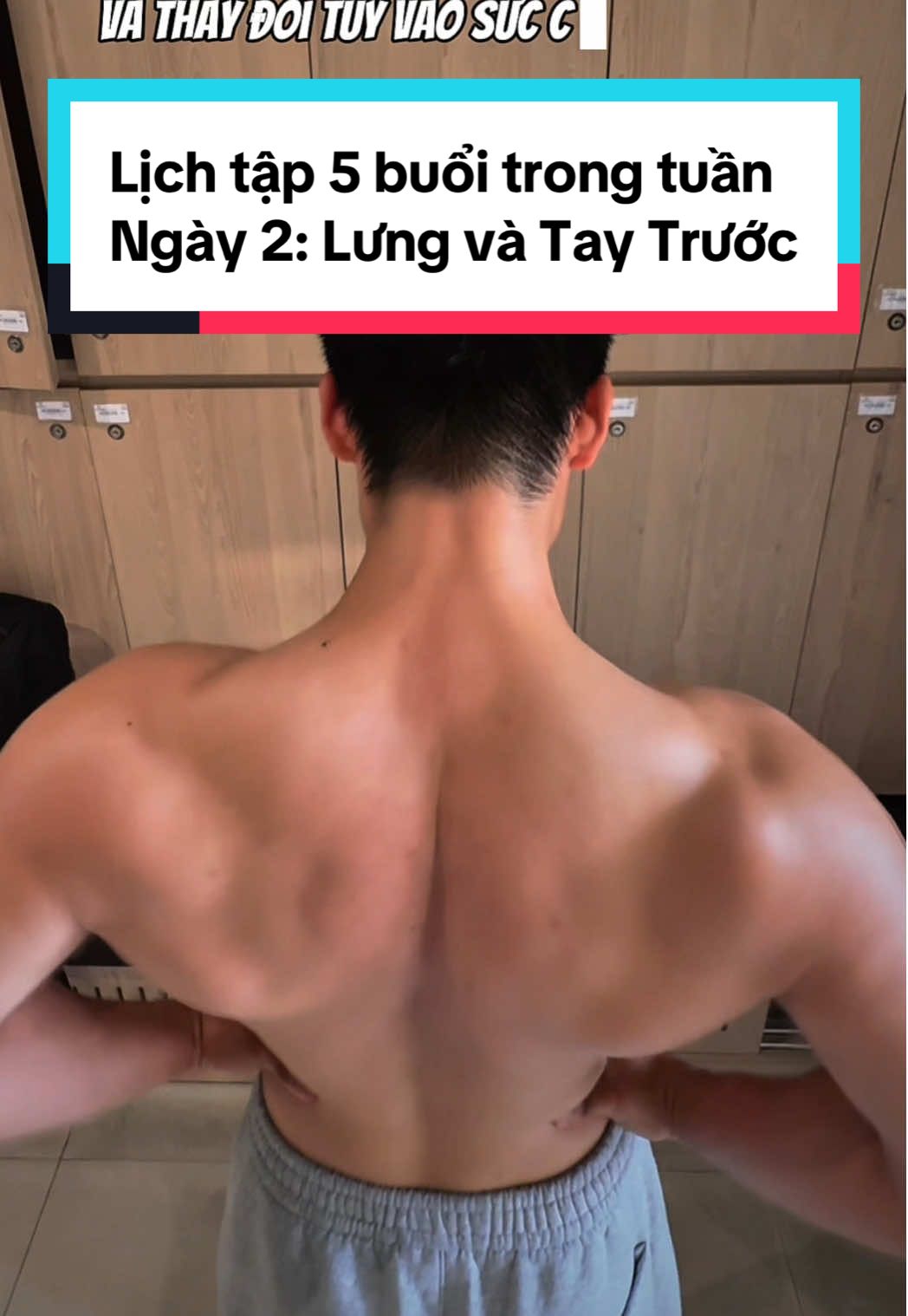 Lịch tập 5 buổi trong tuần đầy đủ và chi tiết nhất ‼️‼️ Ngày 2: Lưng - Tay Trước (anh em mới tập tham khảo nhé ) #beginnerworkout #backworkout #biceps #gym #chrisphamm