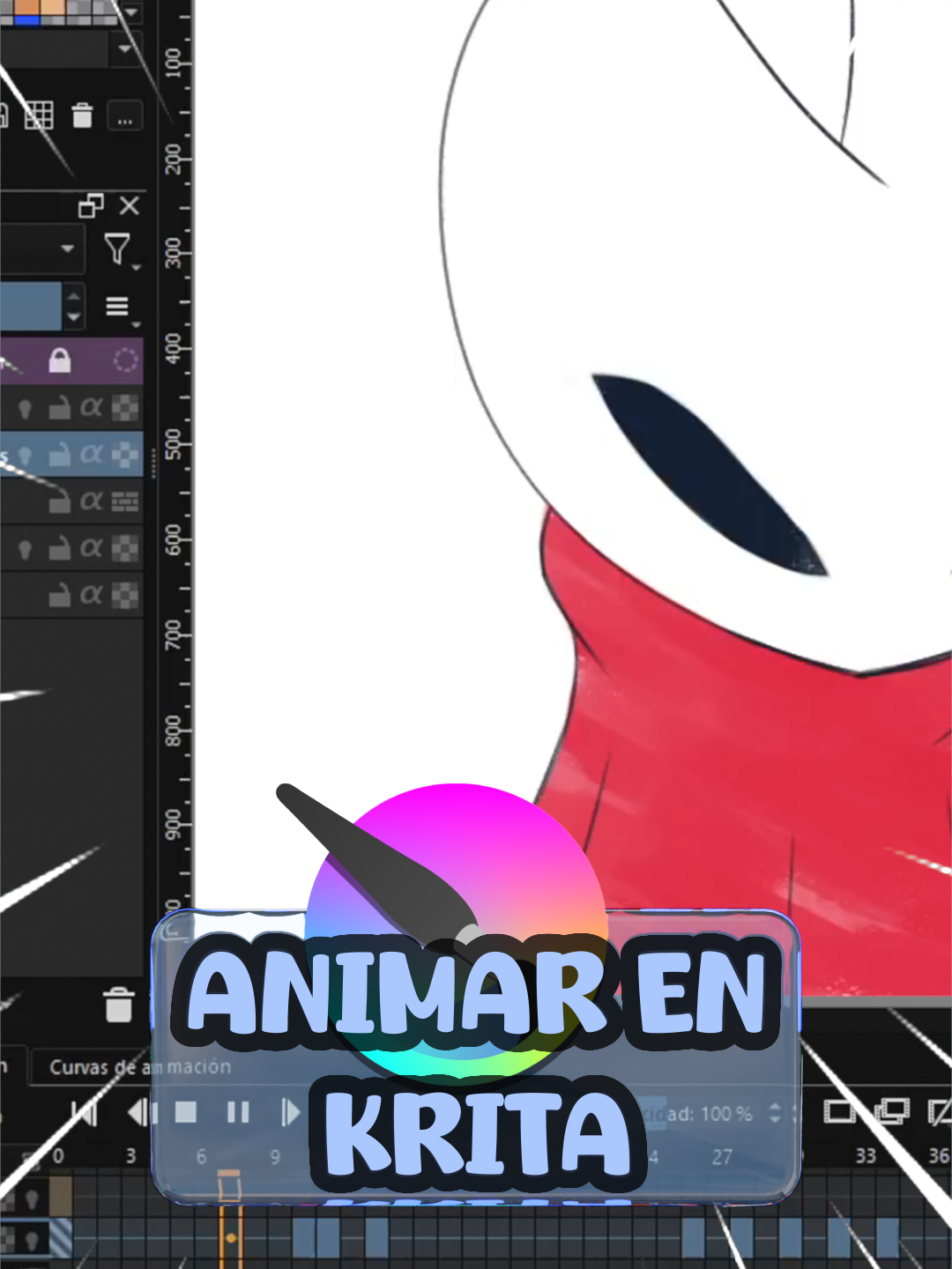 Como ANIMAR en Krita #art #supportartists #artist  #krita #animacion #tutorial