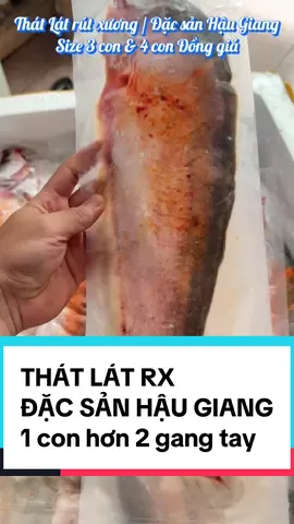 CÁ THÁT LÁT RÚT XƯƠNG / Đặc sản Hậu Giang 👉 Nay về 2 loại : 3 con /kg và 4 con/kg ✅ Bán lẻ 1kg : #130k  ❤️ Giá sỉ . Ib zalo / 0985.756.227