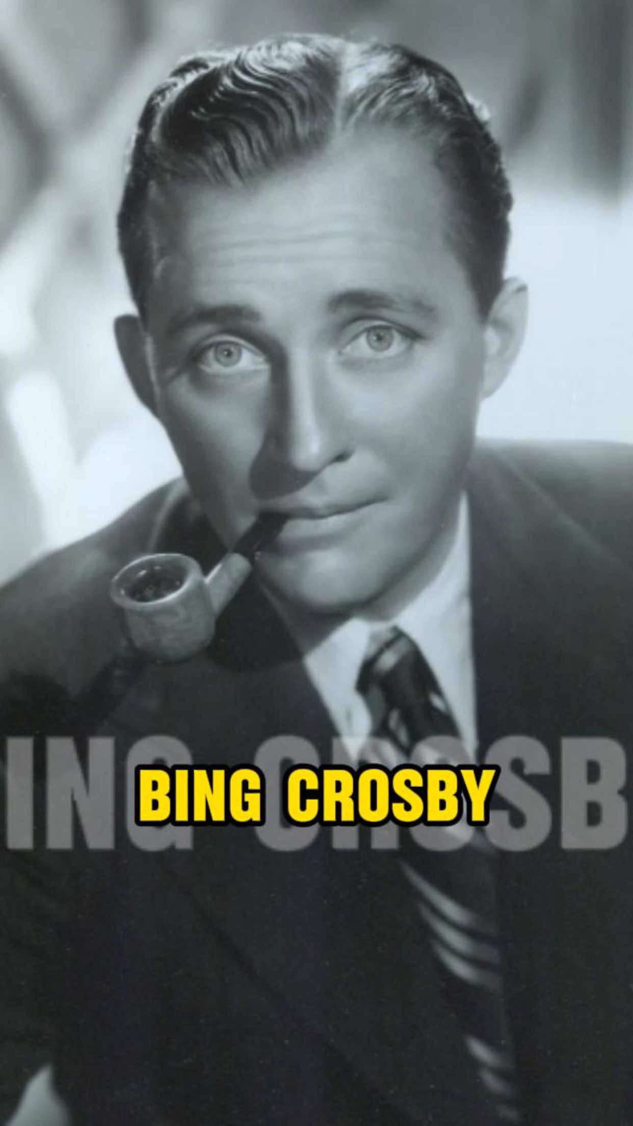 Watch Bing Crosby's music video for, 