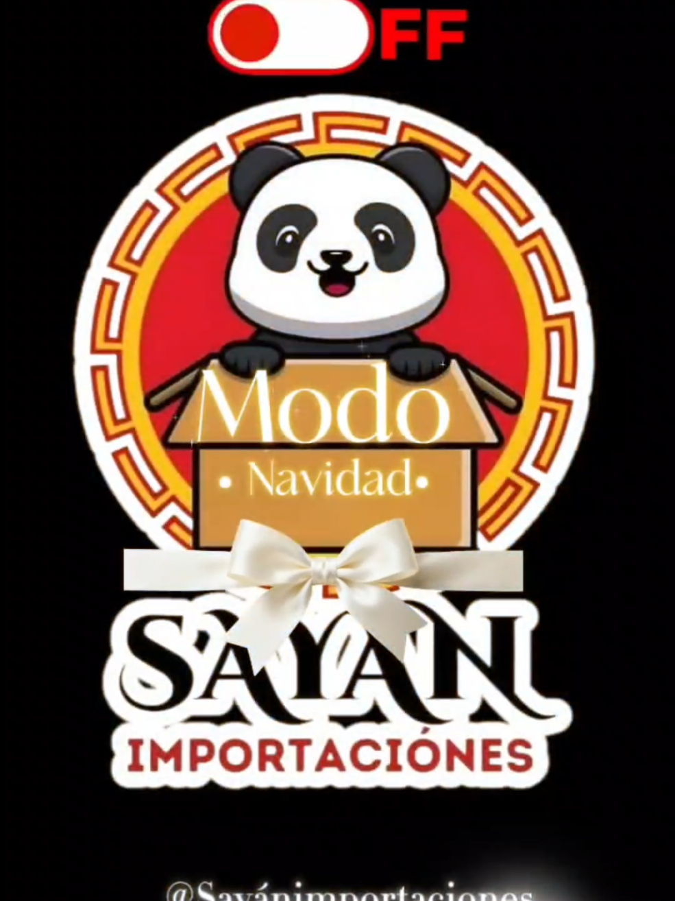 Bienvenido Diciembre con Sayan Importaciones 