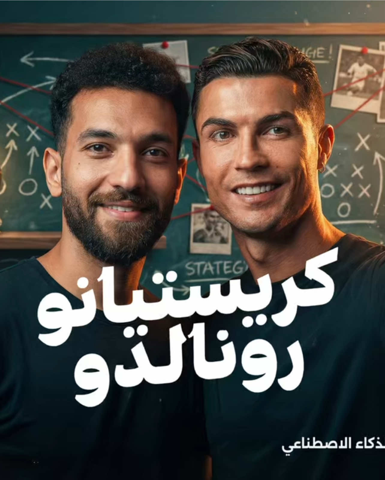 بودكاست#عالميات اول بودكاست بالذكاء الاصطناعي  الحلقة الاولى #كريستيانورونالدو #creative #بودكاست #ai #cristianoronaldo 