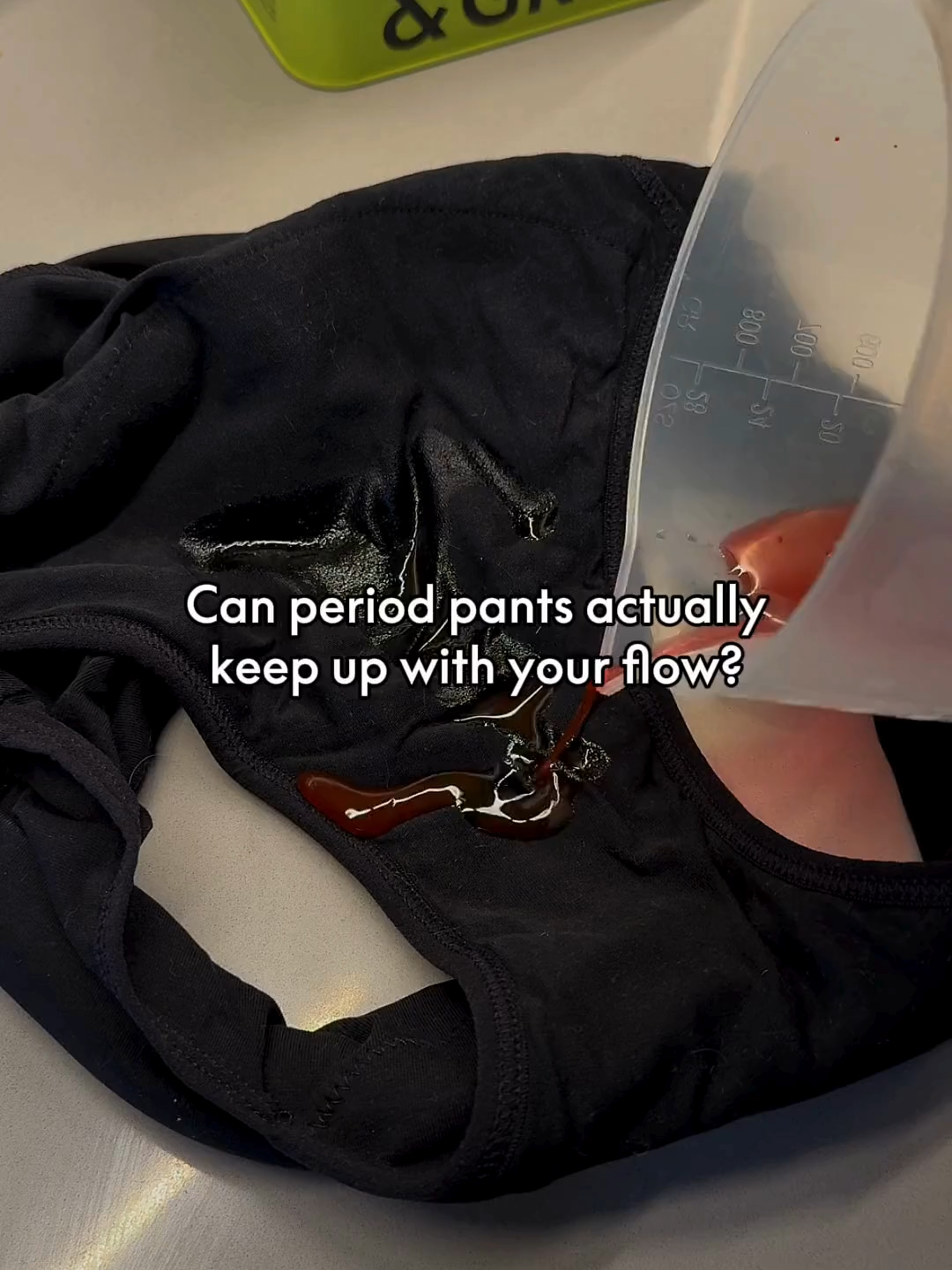 Our period pants are built for real bleeding #periods #periodpants #periodunderwear #periodleaks #periodtips #periodhack #periodcare