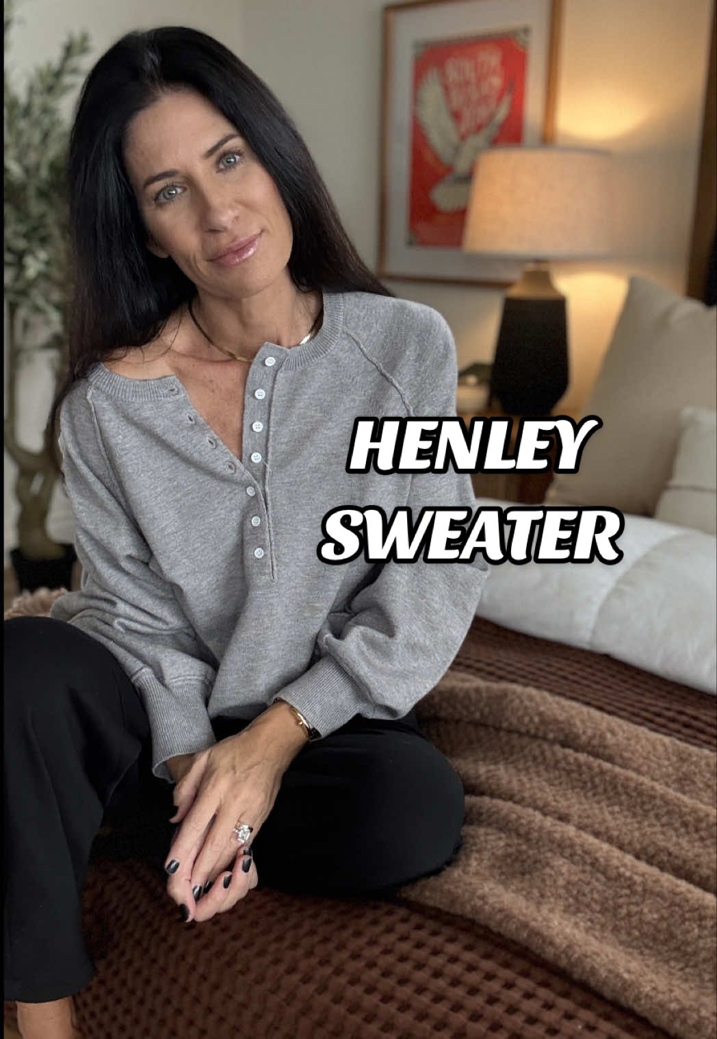 This sweater is so versatile and SOFT! #ootdinspo #womenover40 