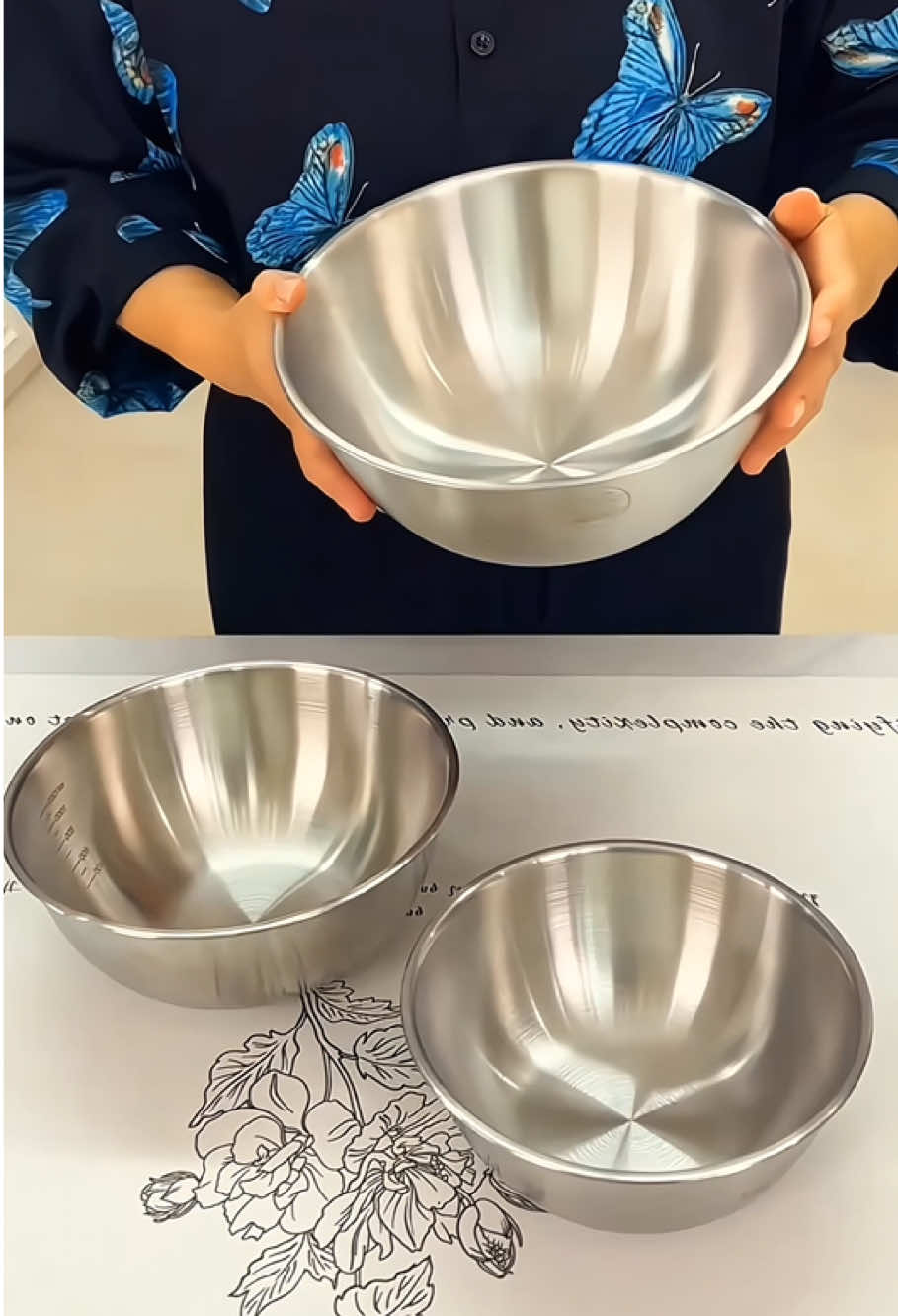 Stainless Steel Fruit Salad Bo#fyp #tiktokshop 