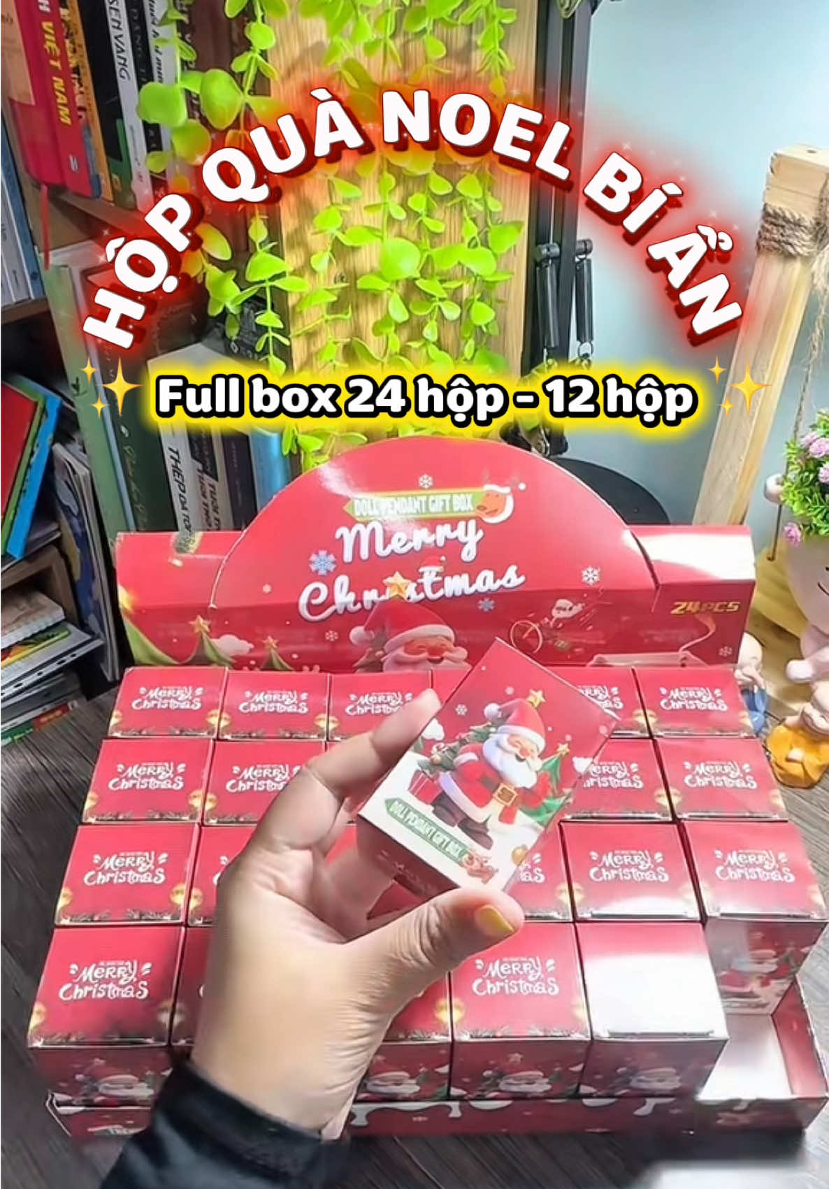 Hộp quà Noel bí ẩn ✨ #noel #blindbox #hopquabian #giangsinh #xuhuong 