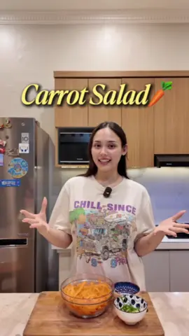 Remaking kaa Cathy Sharon’s carrot salad recipe!!🥕
