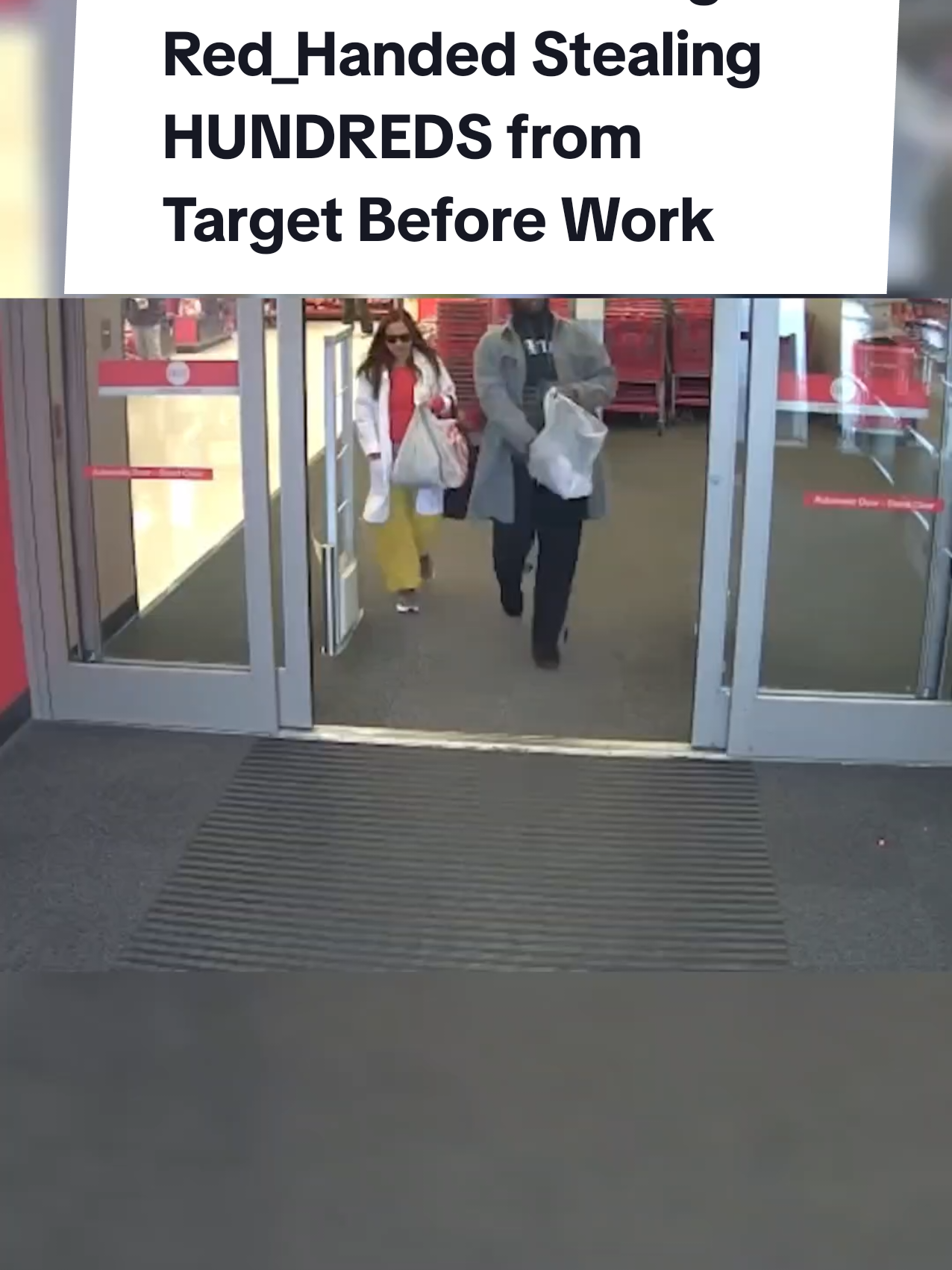 Entitled Nurse Caught Red_Handed Stealing HUNDREDS from Target Before Work #bodycamcops #karma #copsoftiktok 