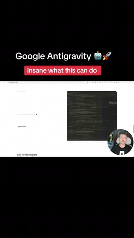 AntiGravity by @Google just changed the game. I walk you through the full step by step so you can see how close we are to real agentic vibecoding on your screen. This is where building gets wild. If you want to learn how to create your own apps, join AI Builders in profile or comment “AI”